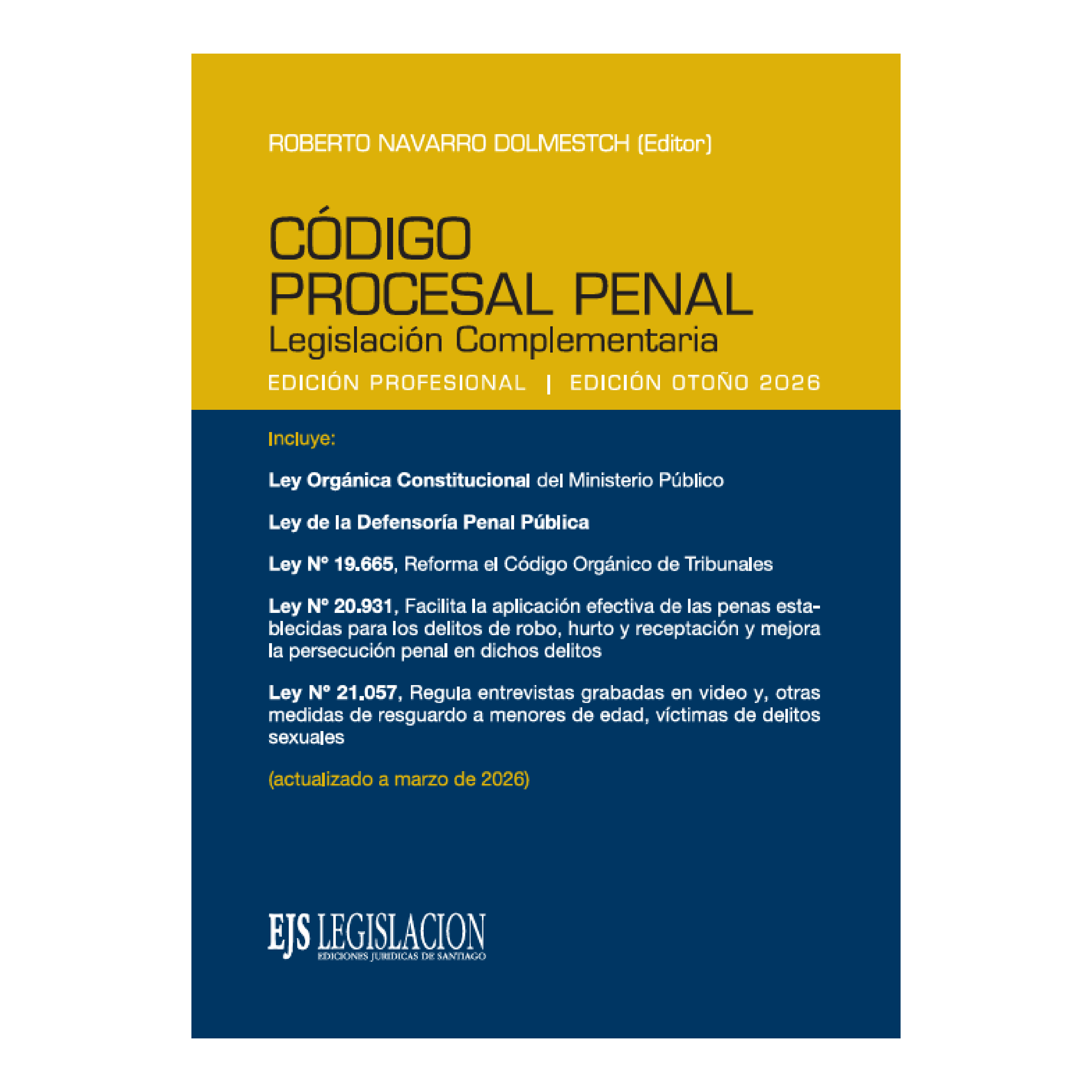 CODIGO PROCESAL PENAL 2026